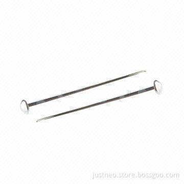 Solid 925 sterling silver/headpins with cupped heads